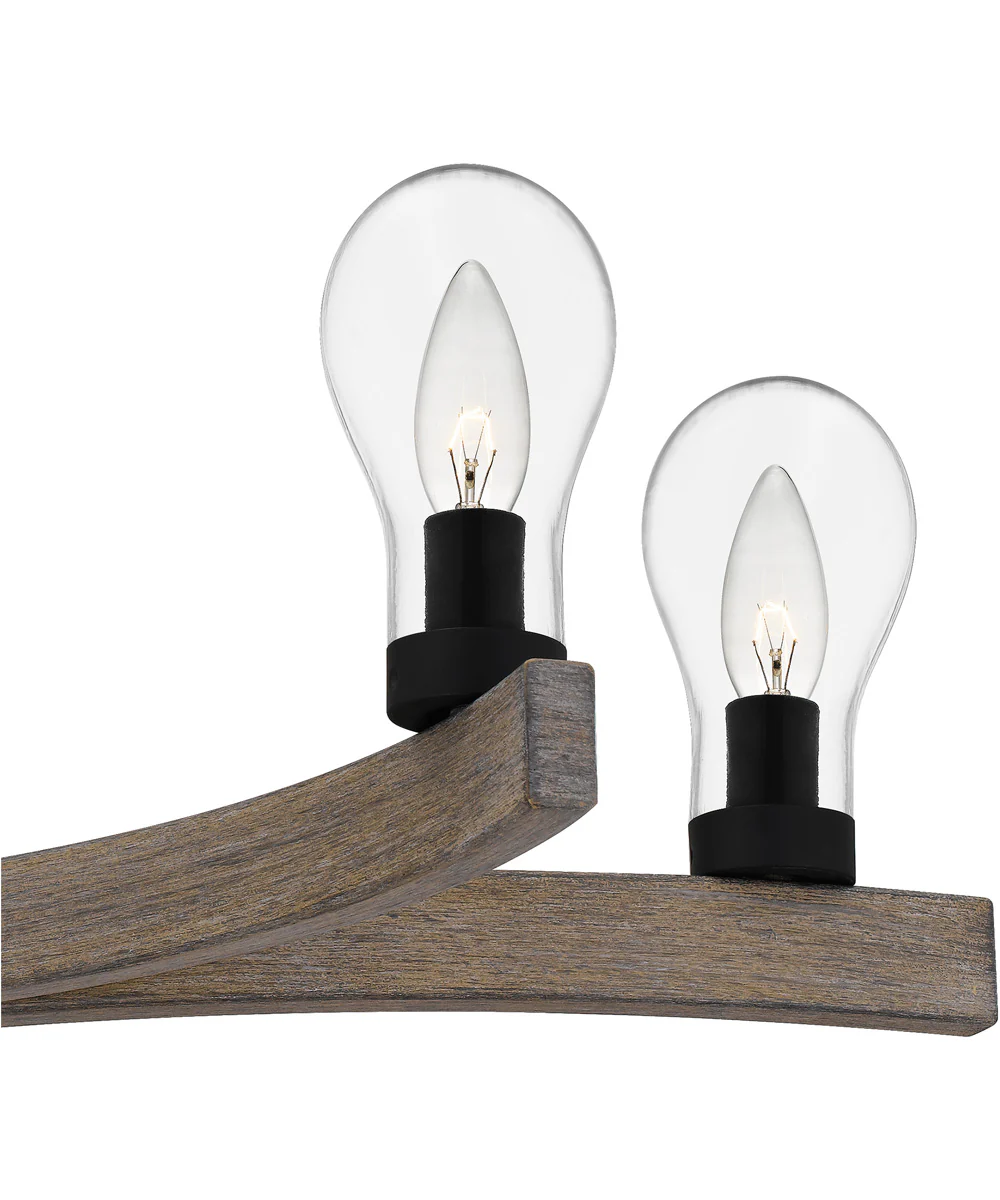 Ojai 5-light Island Light Matte Black - Image 6