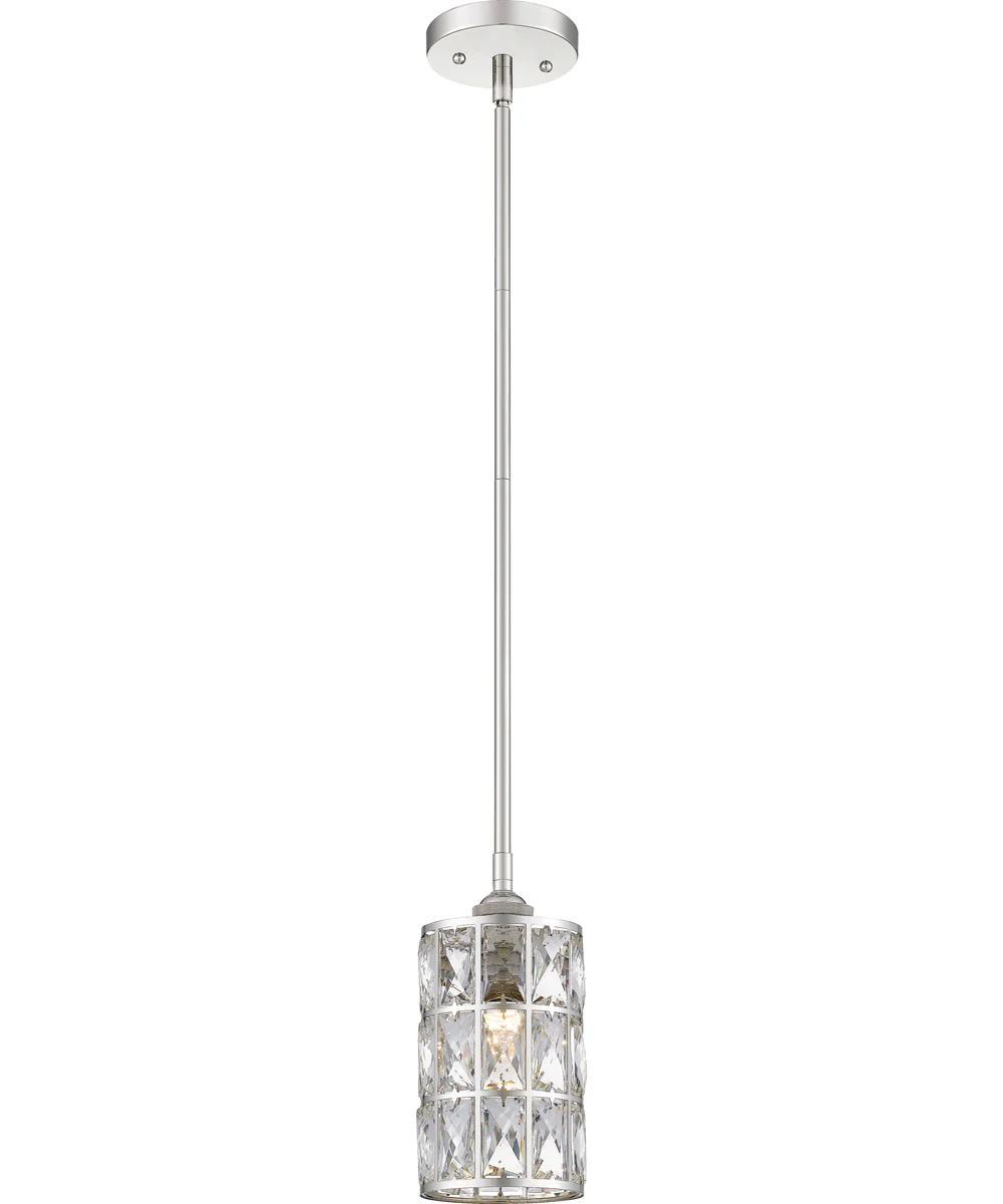 Oliver Small 1-light Mini Pendant Polished Nickel