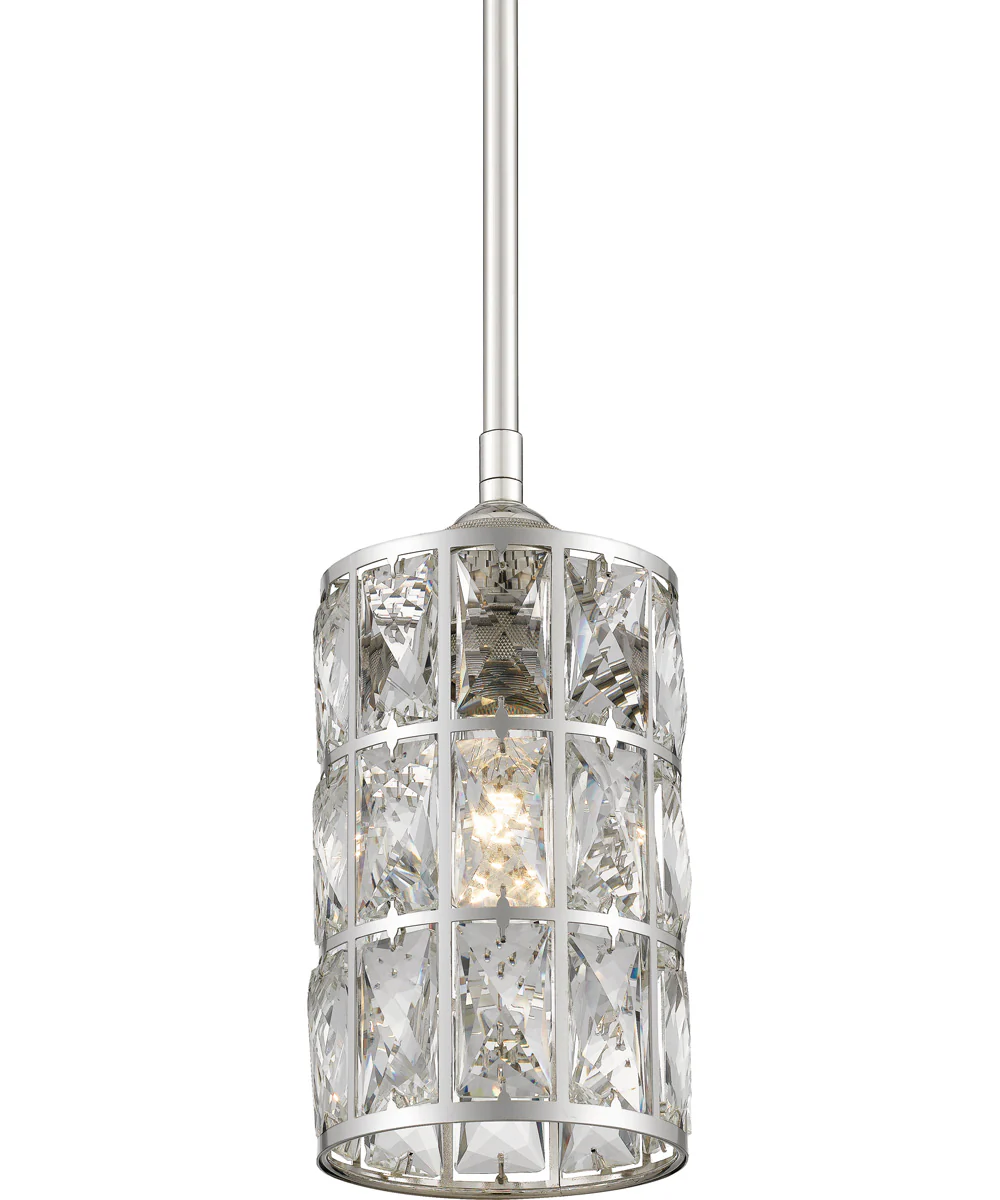 Oliver Small 1-light Mini Pendant Polished Nickel - Image 4