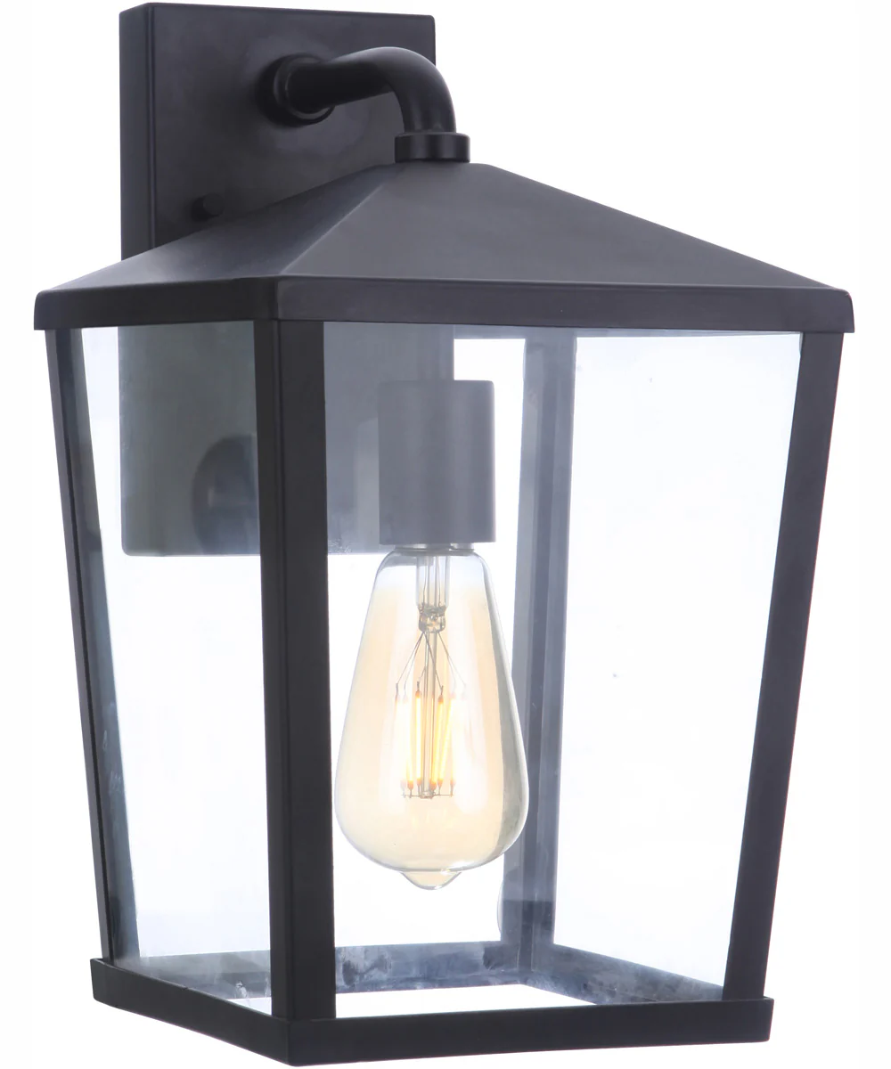 Olsen 1-Light Outdoor Wall Lantern Midnight - Image 2