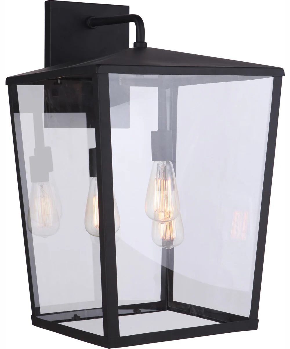 Olsen 3-Light Outdoor Wall Lantern Midnight - Image 2