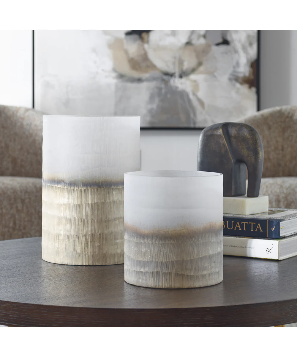 Ombra Modern Vases, Set of 2 - Image 3