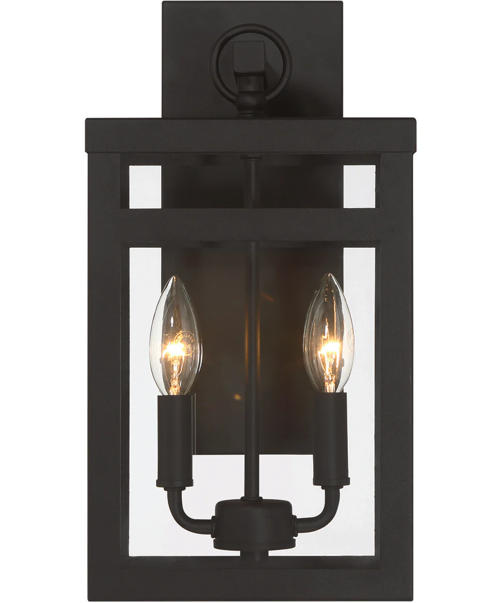 O'Neal 2-Light Outdoor Lighting Textured Black - Image 2