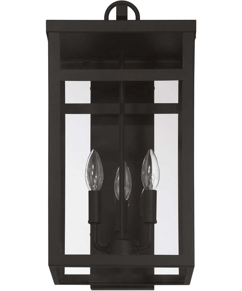 O'Neal 3-Light Outdoor Lighting Textured Black - Image 3