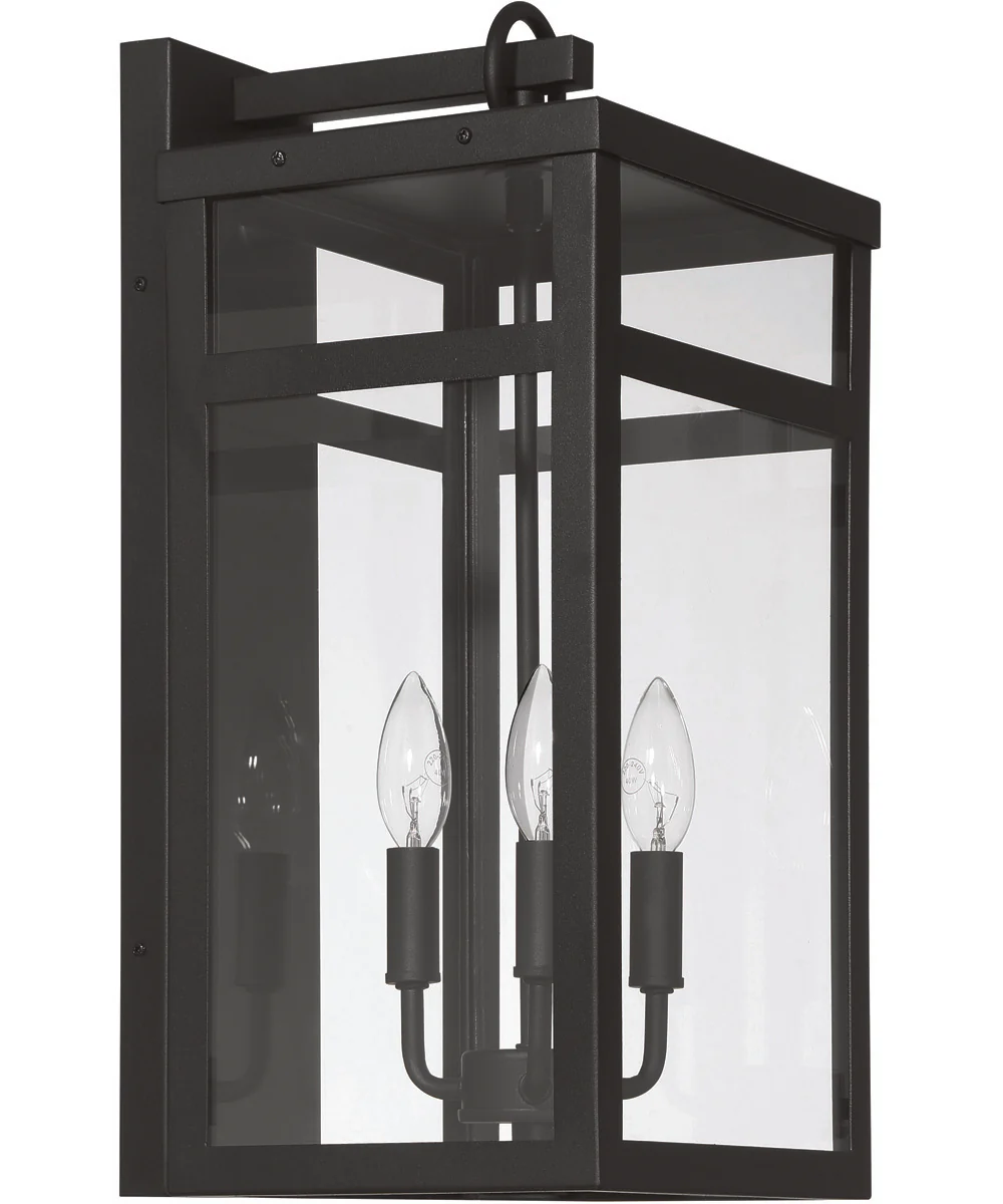 O'Neal 3-Light Outdoor Lighting Textured Black - Image 5