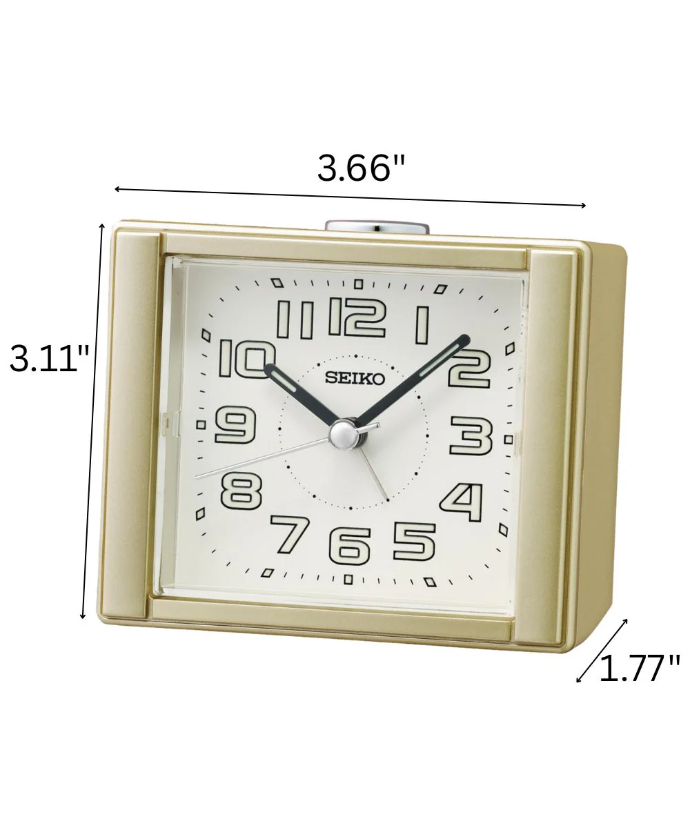 OPEN BOX Beep Alarm Clock Aoki Gold - Image 3