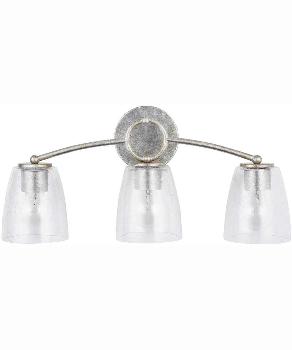 Oran 3-Light Vanity Antique Silver