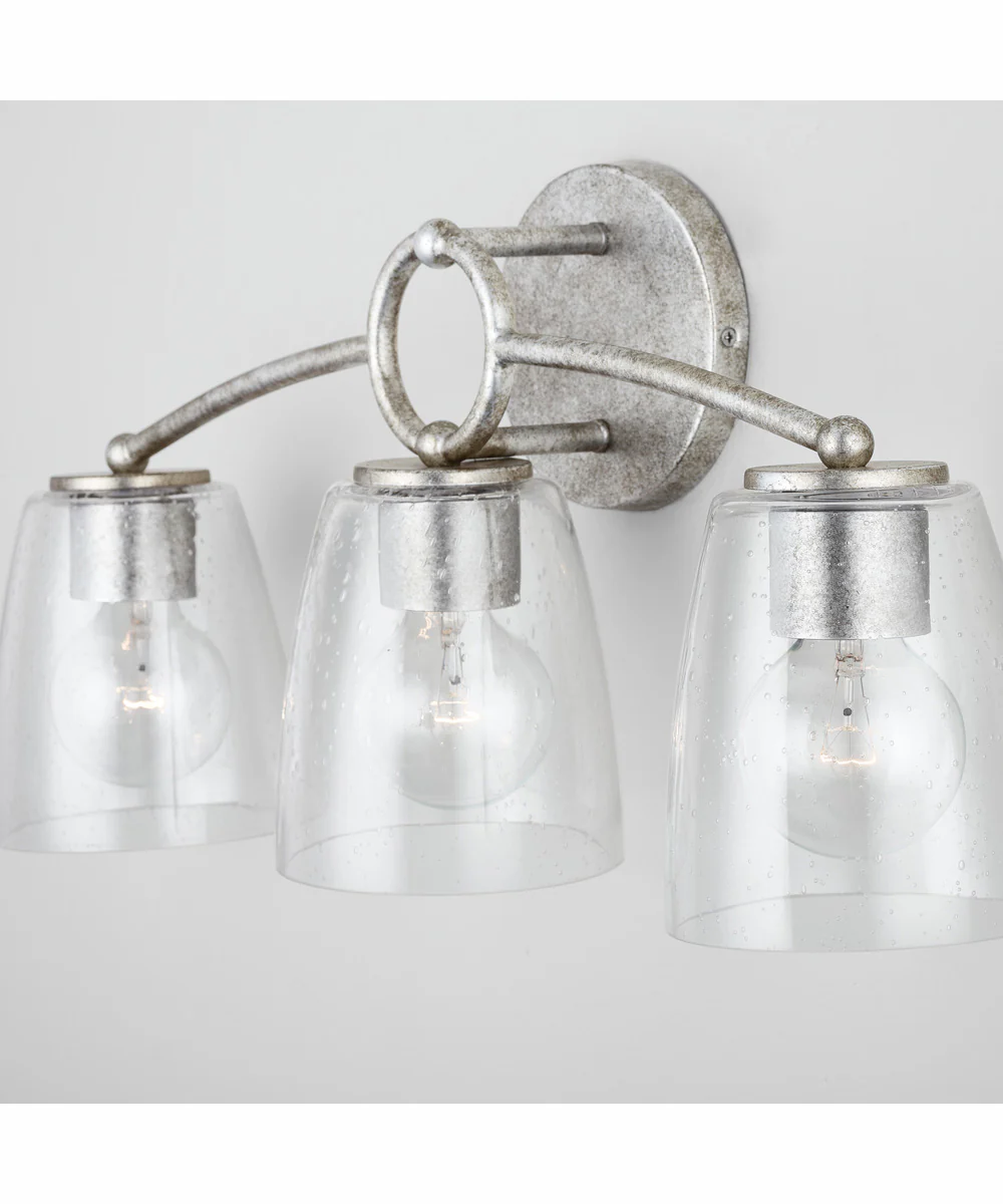 Oran 3-Light Vanity Antique Silver - Image 2