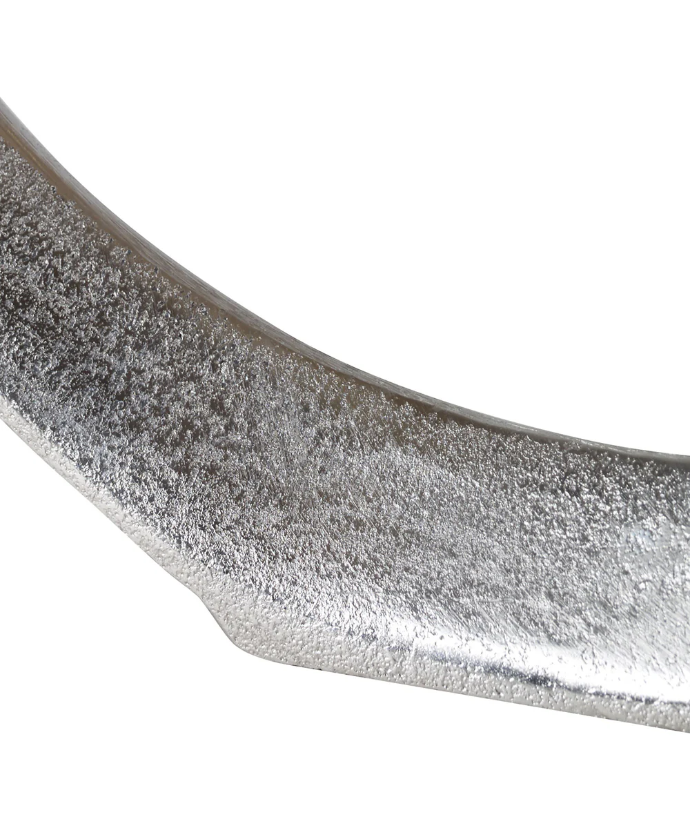 Orbits Nickel Ring Sculptures, Set of 2 - Image 4