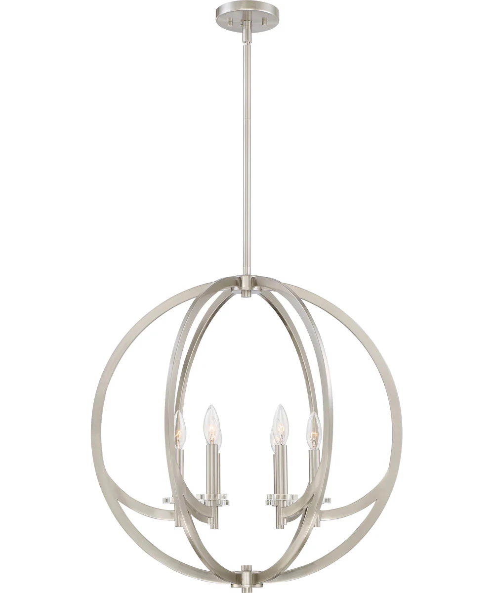 Orion 6-light Pendant Brushed Nickel - Image 2