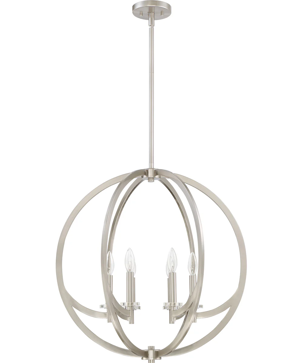 Orion 6-light Pendant Brushed Nickel - Image 3