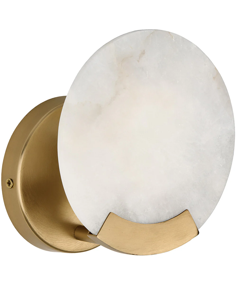 Oriya 1-Light Sconce Aged Brass