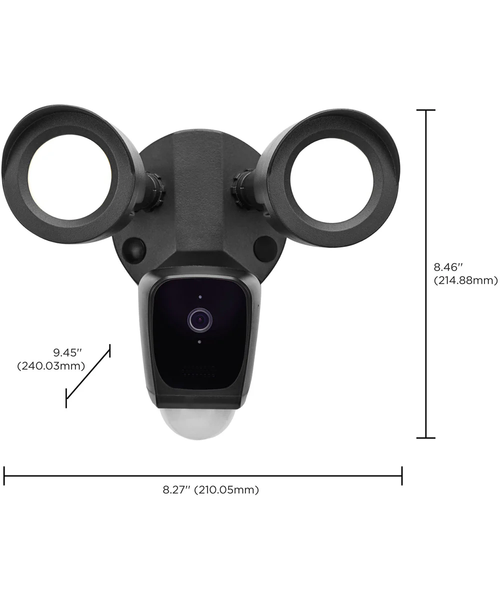Starfish - 20 Watt Bullet SMART Security Light w/Camera -  Black Finish - Image 7