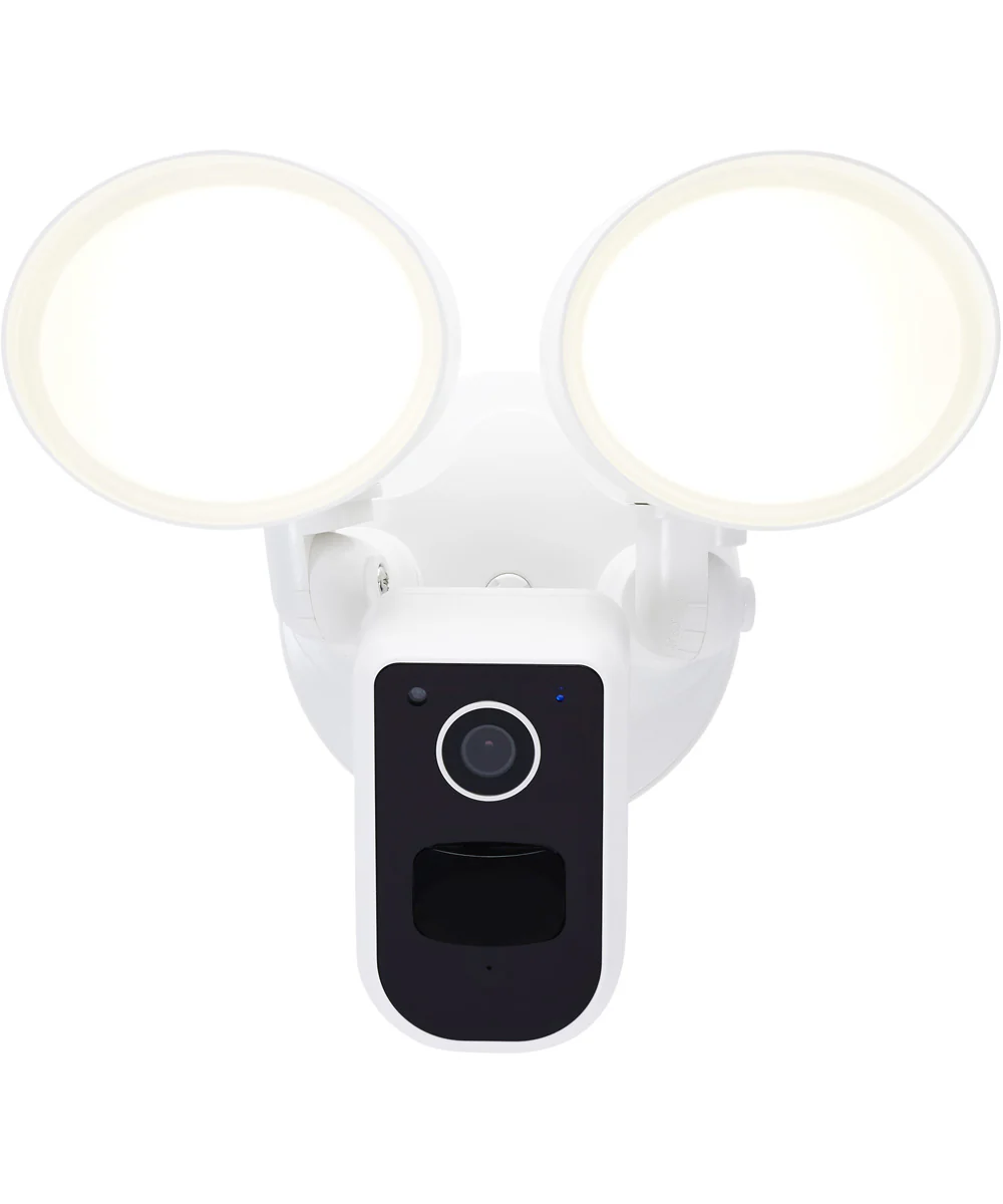 20W Starfish Smart Outdoor Bullet Security Camera Light White Finish - Image 3