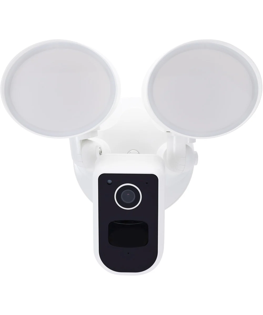 20W Starfish Smart Outdoor Bullet Security Camera Light White Finish - Image 4