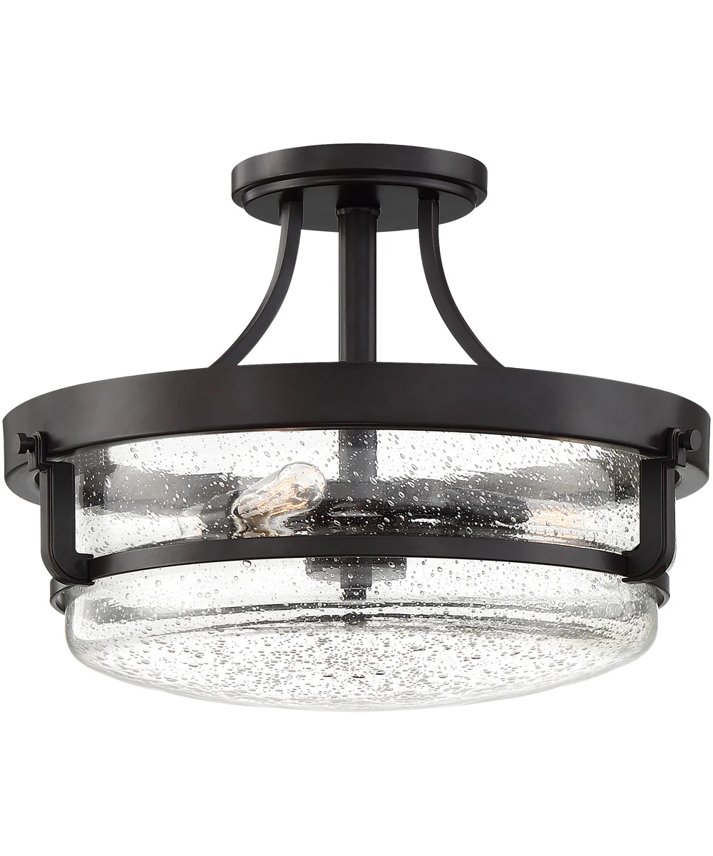 Outpost 3-light Semi Flush Mount Palladian Bronze - Image 2