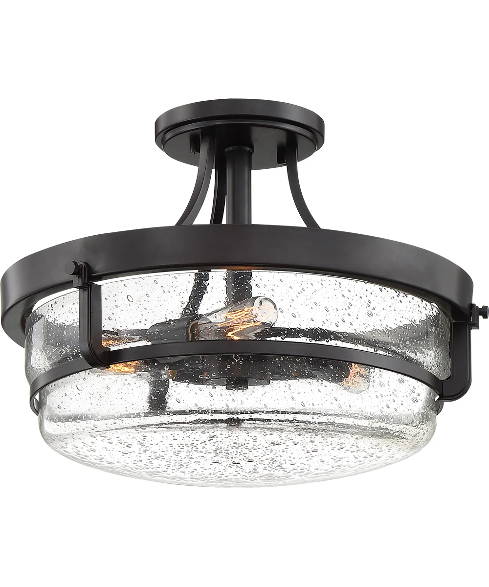 Outpost 3-light Semi Flush Mount Palladian Bronze - Image 5