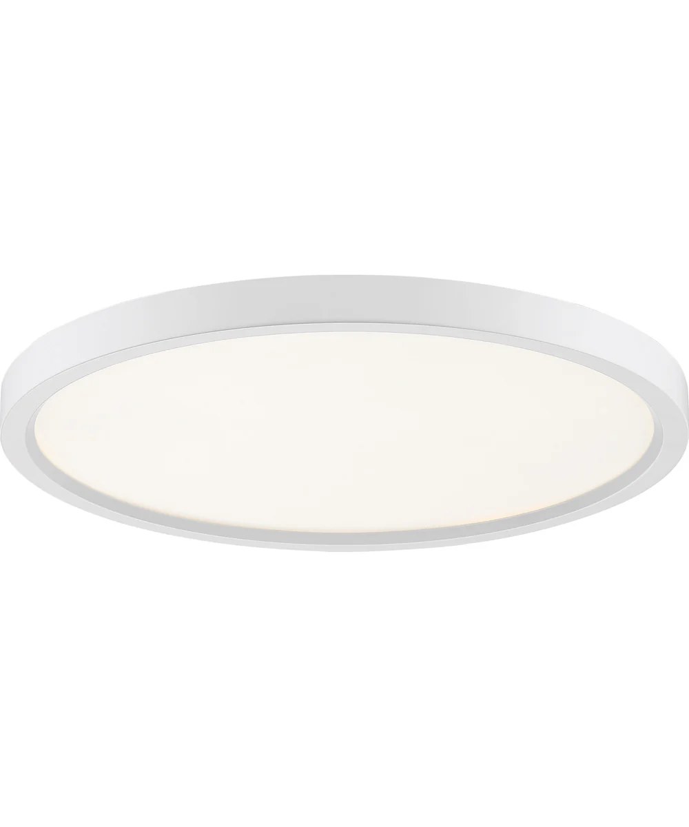 Outskirts Flush Mount White Lustre - Image 4