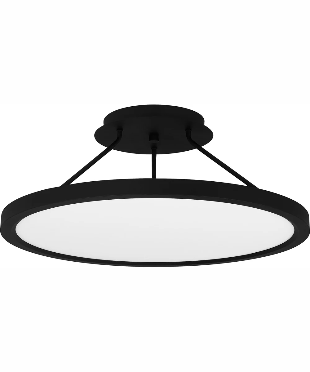 Outskirts Large Semi Flush Mount Earth Black - Image 3