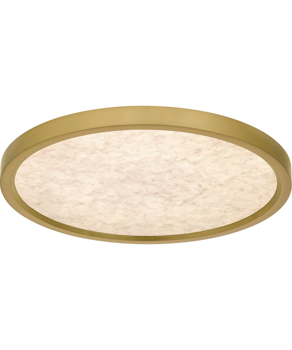 Outskirts Medium Flush Mount Brushed Gold - Image 3