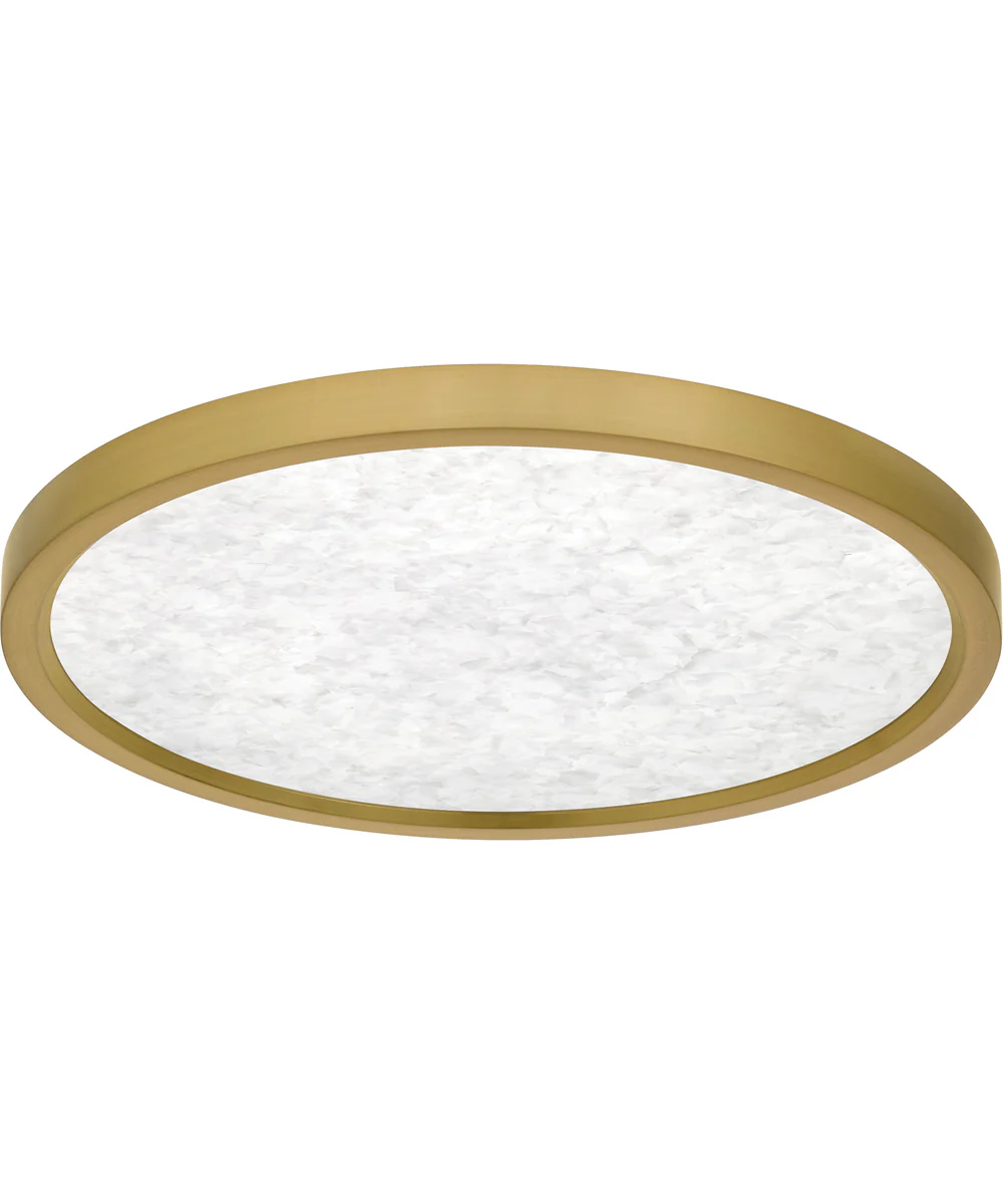 Outskirts Medium Flush Mount Brushed Gold - Image 4