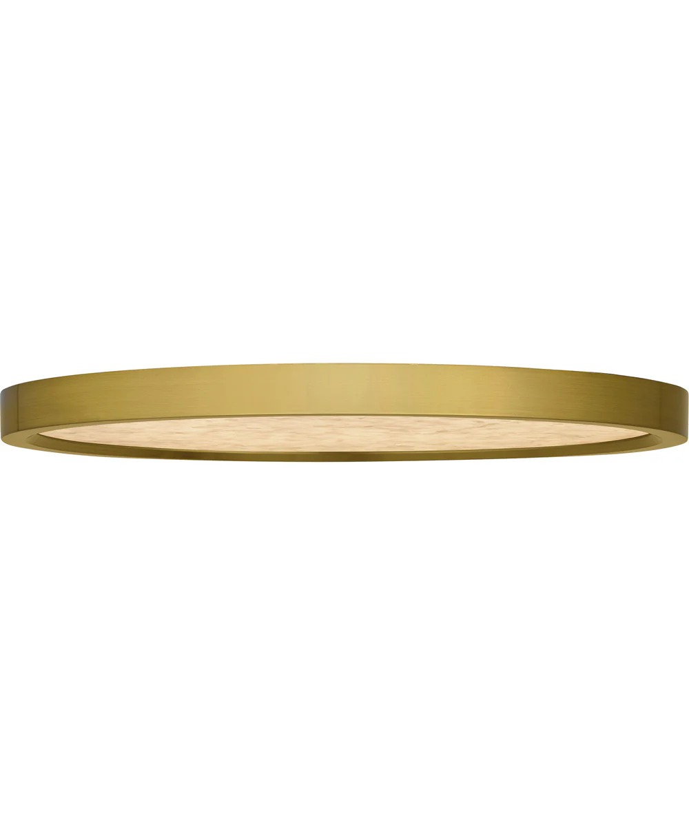 Outskirts Medium Flush Mount Brushed Gold - Image 5