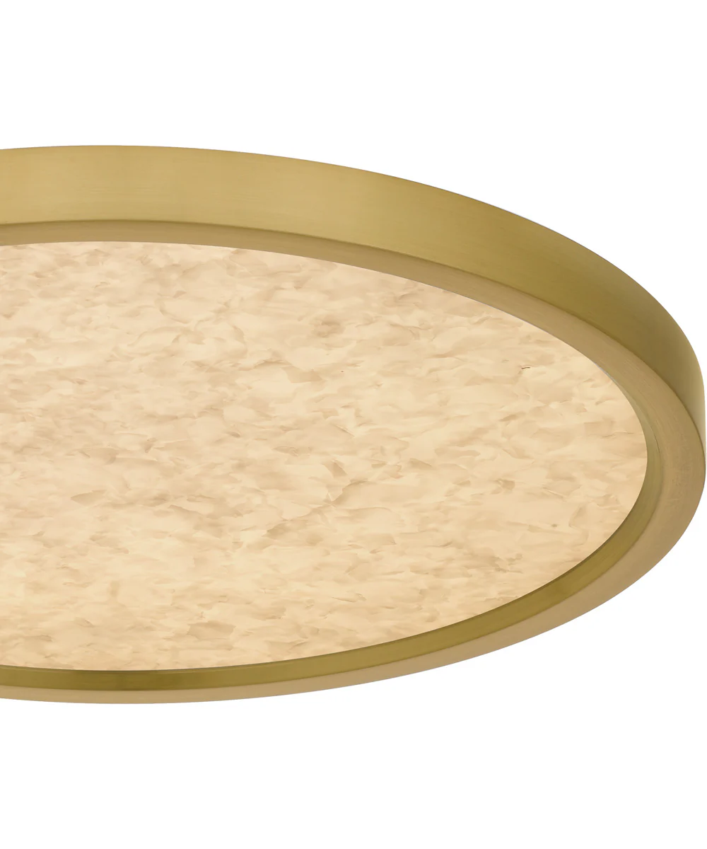 Outskirts Medium Flush Mount Brushed Gold - Image 7