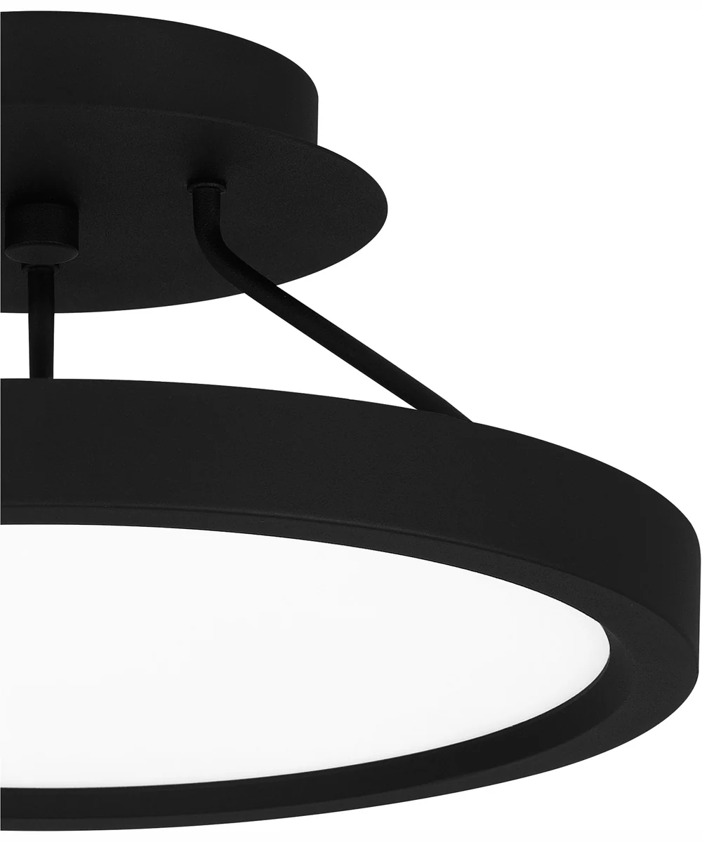 Outskirts Small Semi Flush Mount Earth Black - Image 6