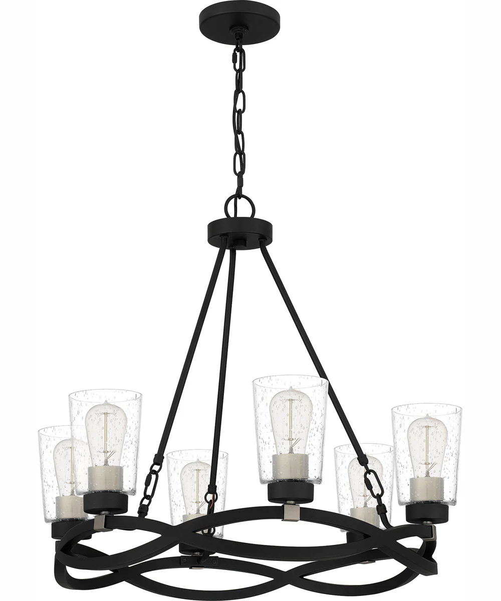 Overlook 6-light Chandelier Earth Black - Image 3