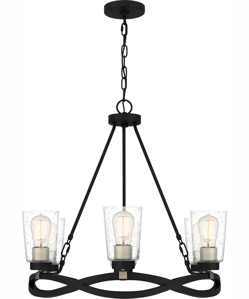 Overlook 6-light Chandelier Earth Black - Image 4