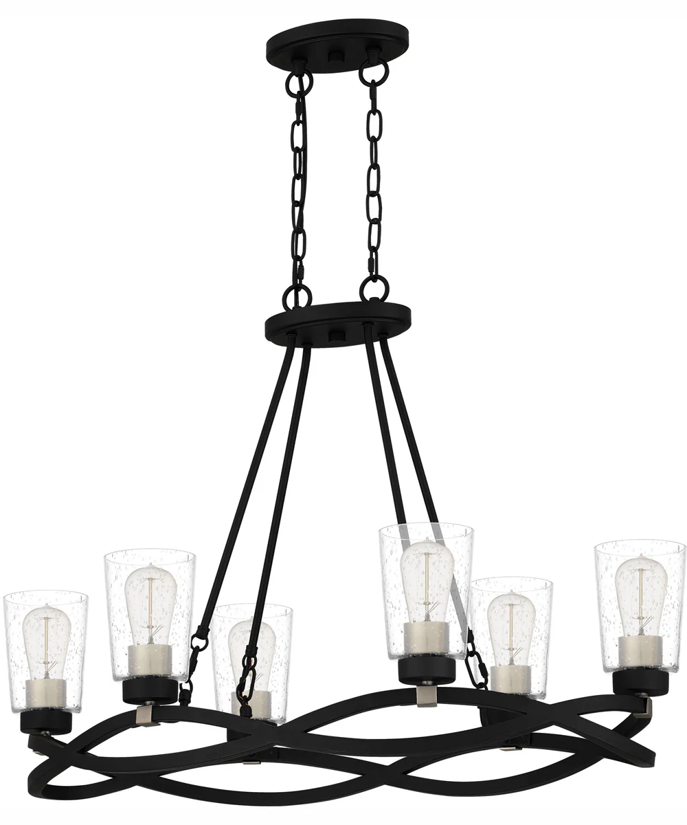 Overlook Small 6-light Island Light Earth Black - Image 3
