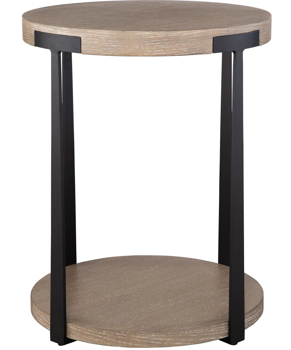 Palisade Natural Round Side Table - Image 3