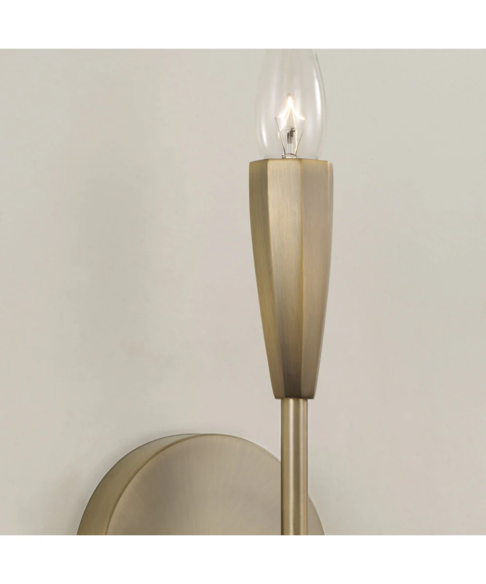 Palmer 1-Light Sconce Antiqued Brass - Image 2