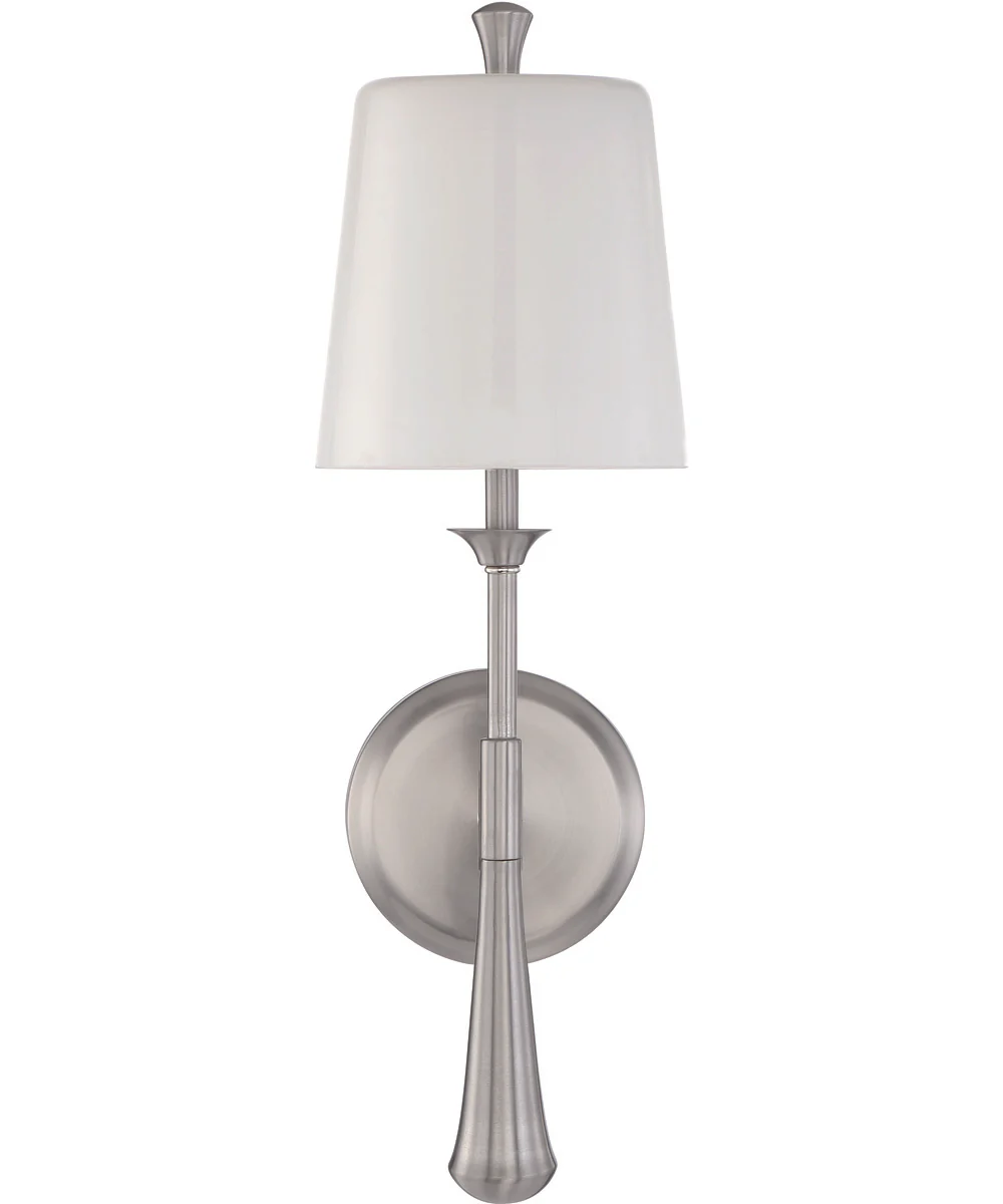 Palmer 1-Light Wall Sconce Brushed Polished Nickel - Image 2