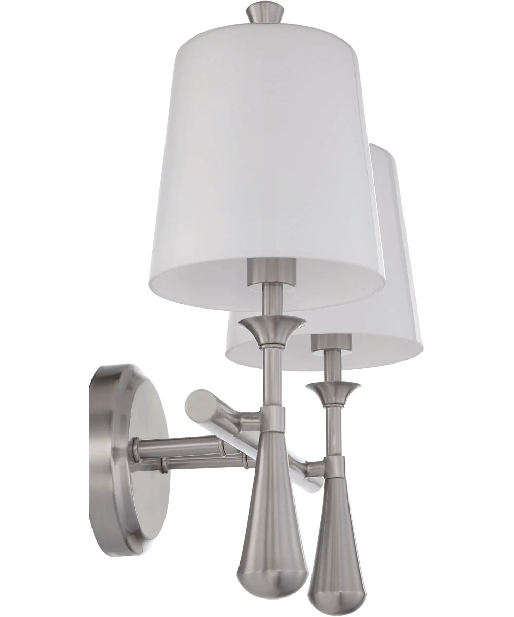 Palmer 2-Light Vanity Brushed Polished Nickel - Image 6