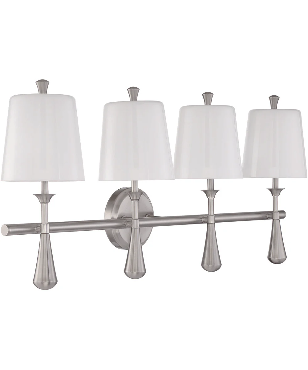 Palmer 4-Light Vanity Brushed Polished Nickel - Image 3