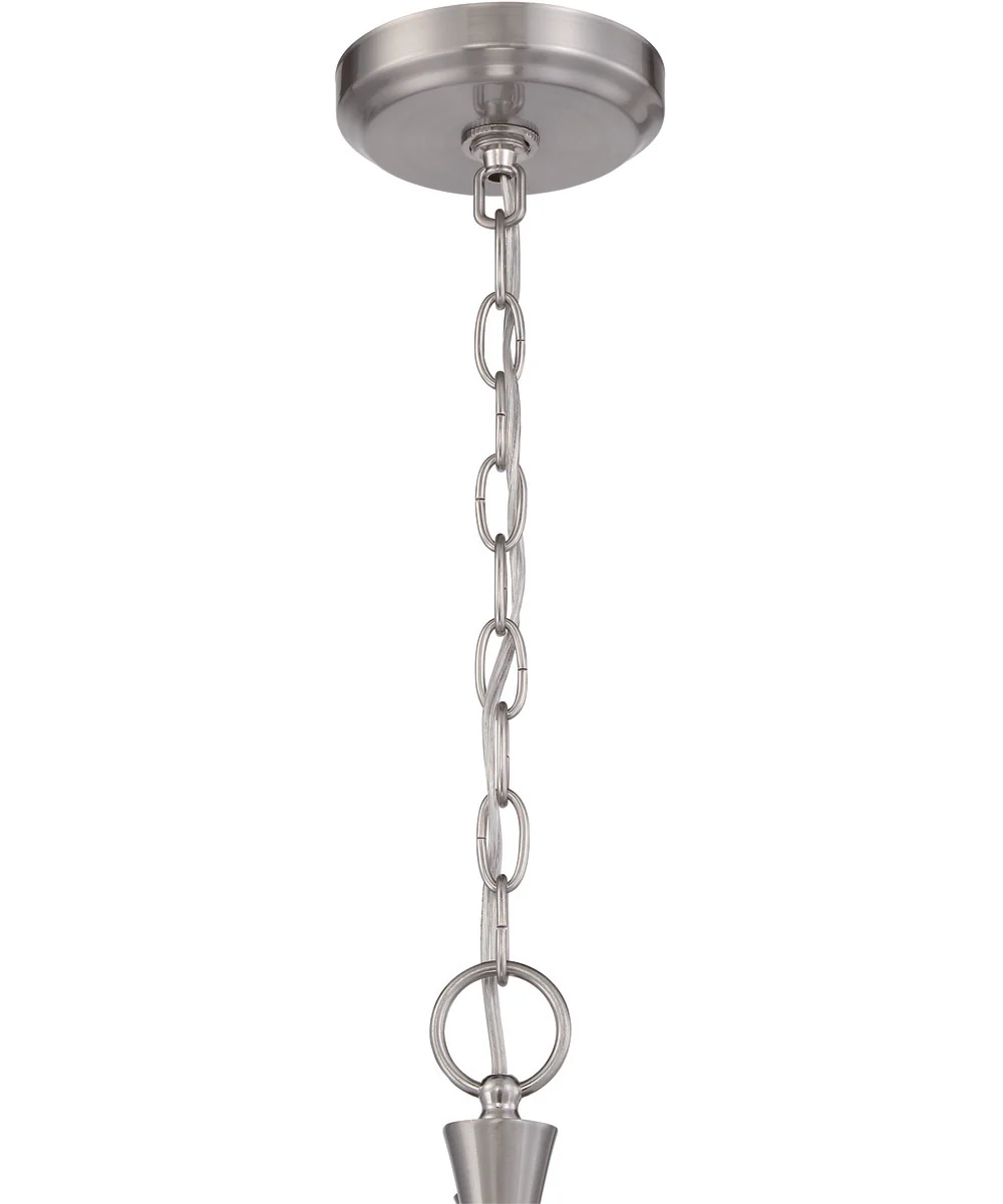 Palmer 5-Light Chandelier Brushed Polished Nickel - Image 5
