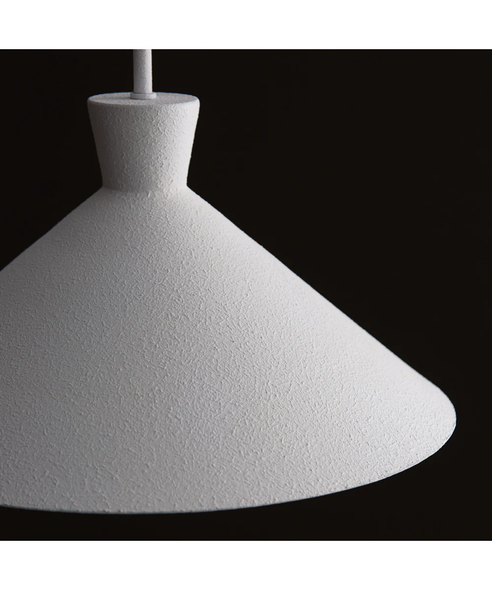 Paloma 1-Light Pendant Textured White - Image 3
