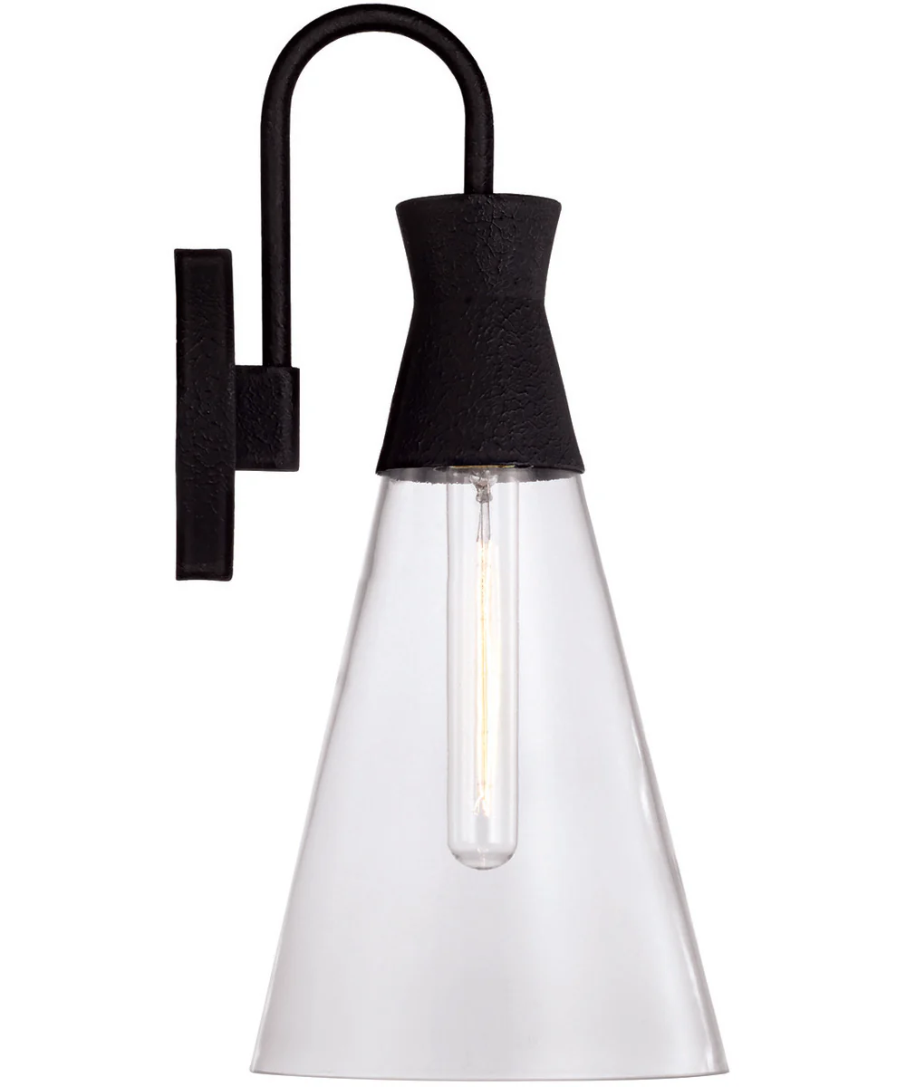 Paloma 1-Light Sconce Textured Black - Image 5
