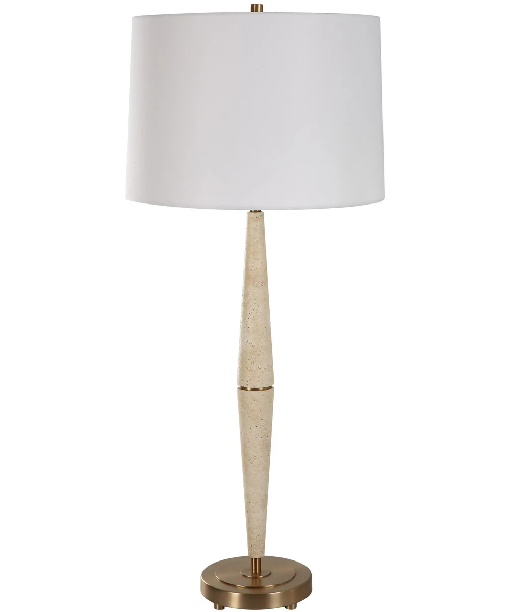Palu Travertine Table Lamp - Image 2