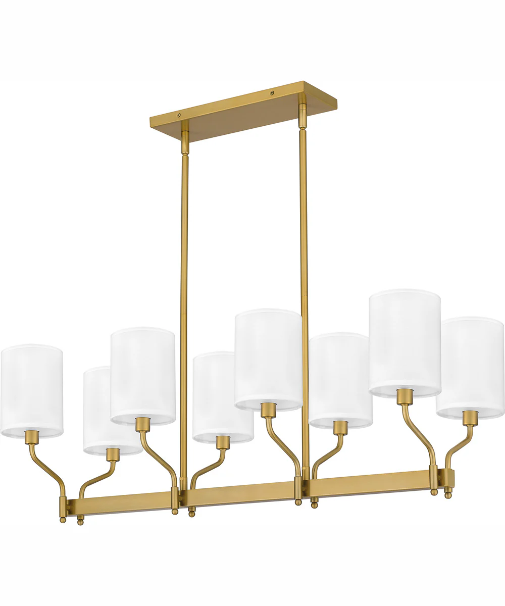 Parkington Small 8-light Island Light Aged Brass - Image 3