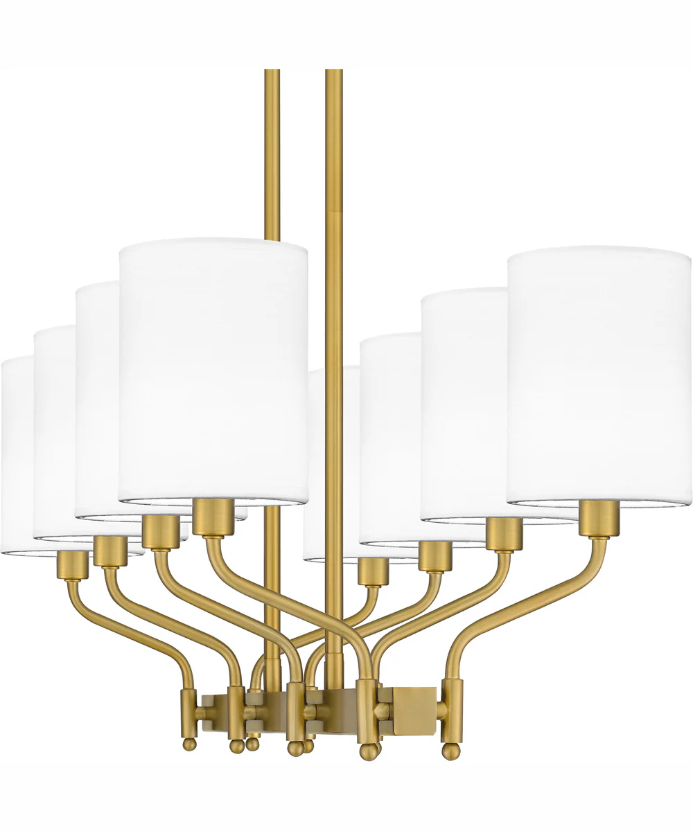 Parkington Small 8-light Island Light Aged Brass - Image 6