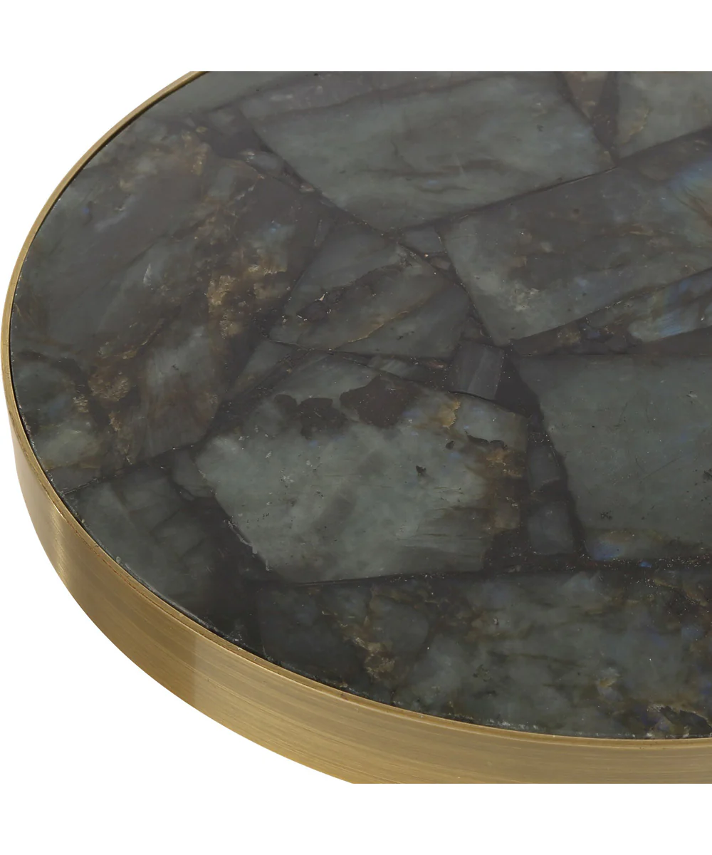 Pascal Brass Drink Table - Image 3
