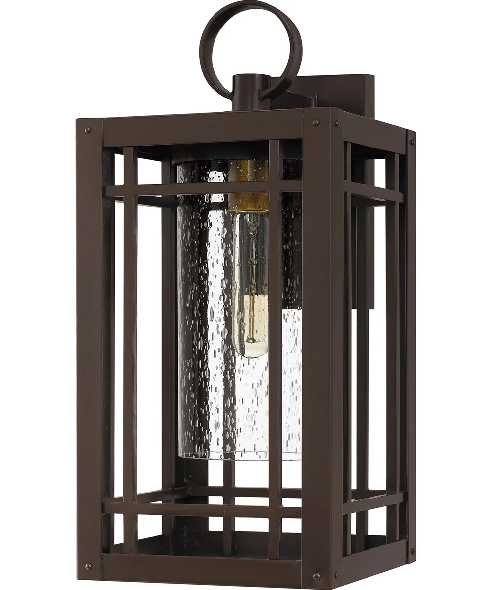 Pelham Medium 1-light Outdoor Wall Light  Coastal Armour Aluminum Western Bronze - Image 3