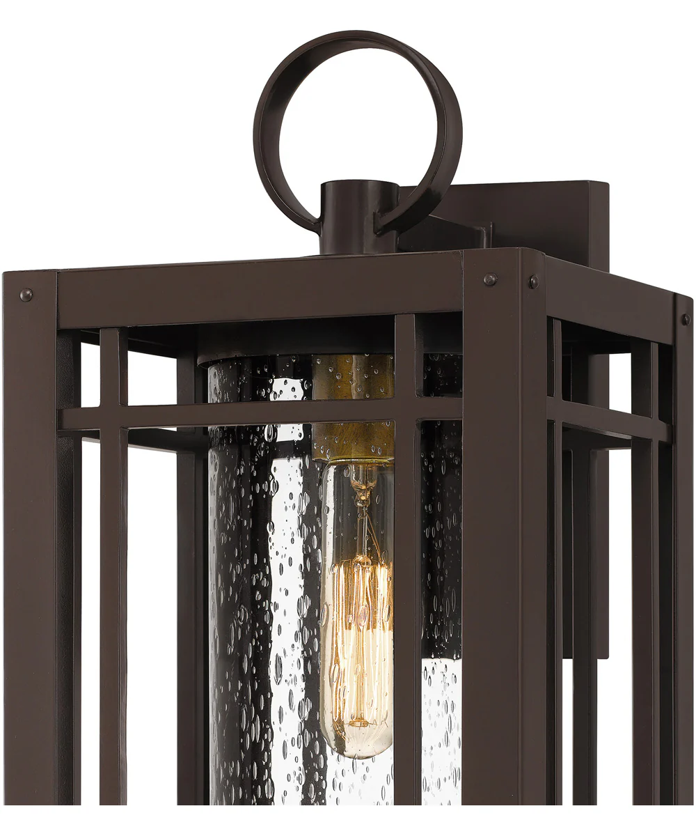 Pelham Medium 1-light Outdoor Wall Light  Coastal Armour Aluminum Western Bronze - Image 6