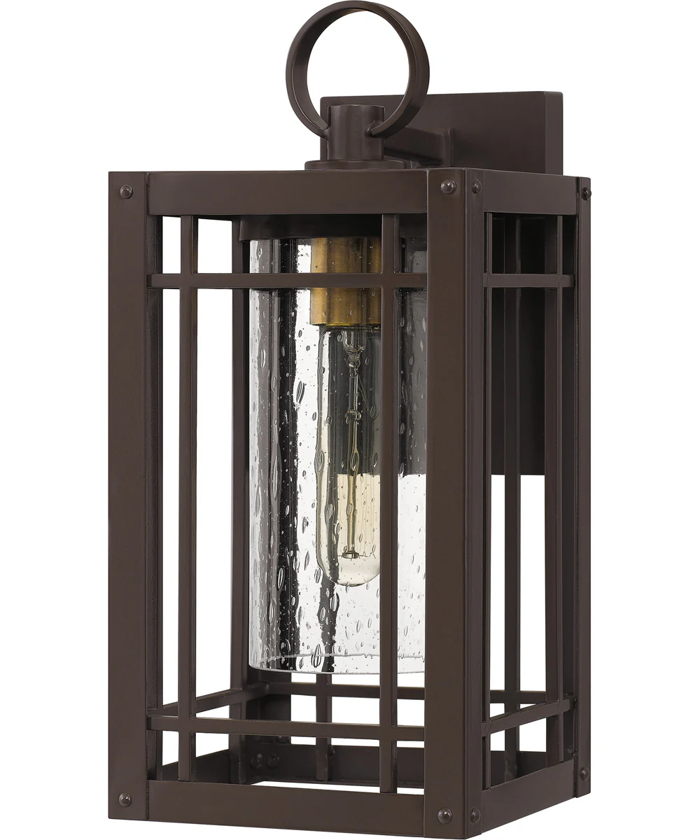 Pelham Small 1-light Outdoor Wall Light  Coastal Armour Aluminum Western Bronze - Image 3