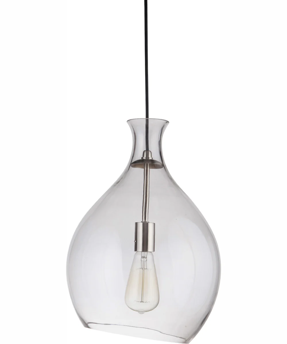 Pendant 1-Light Pendant Brushed Polished Nickel - Image 5