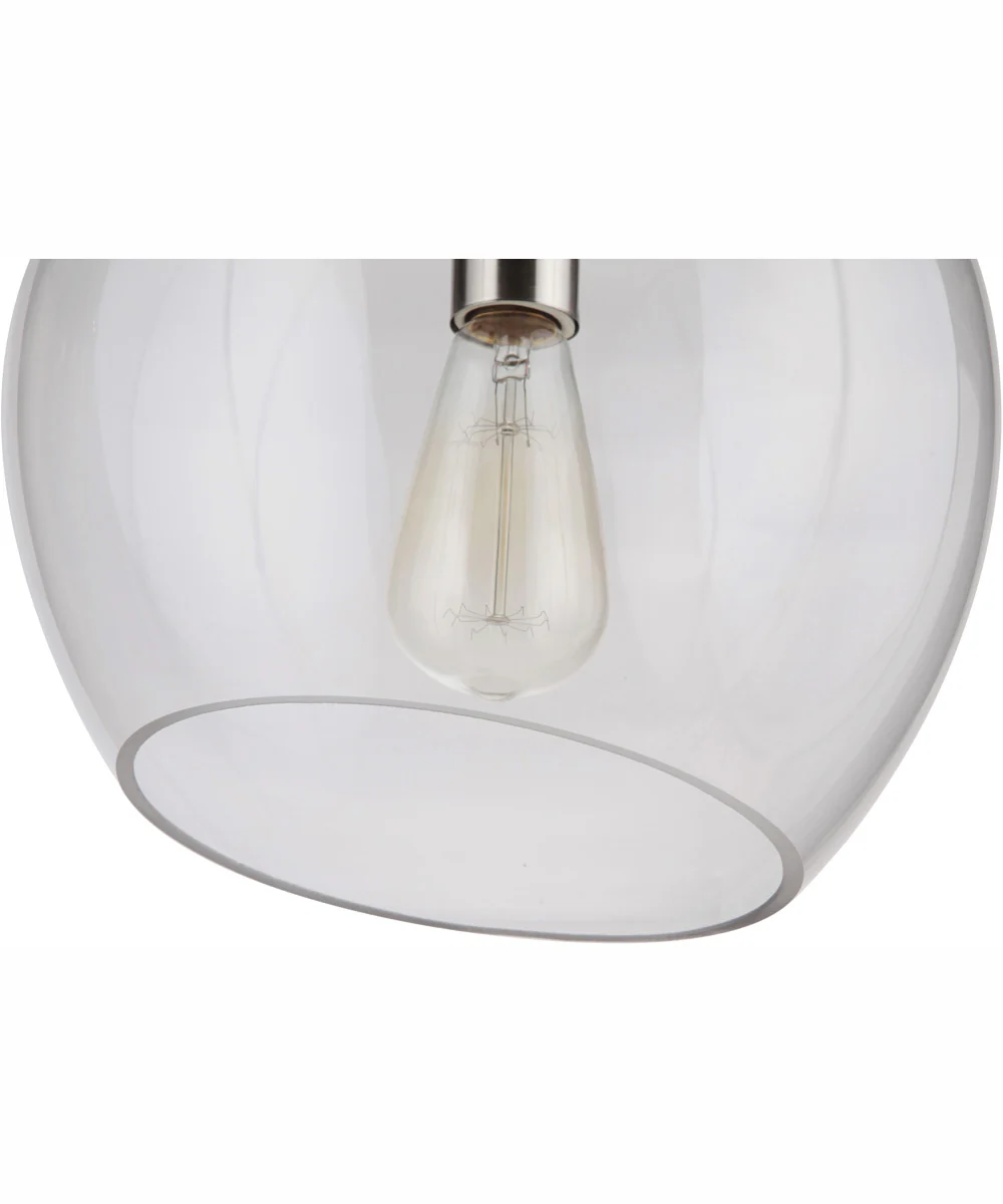 Pendant 1-Light Pendant Brushed Polished Nickel - Image 7