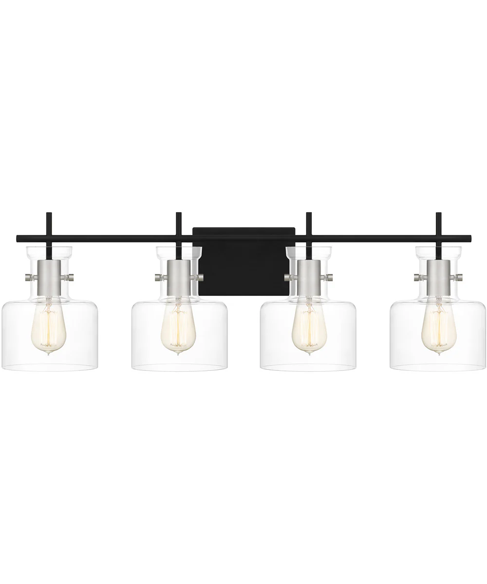 Pensbury Extra Large 4-light Bath Light Matte Black - Image 2
