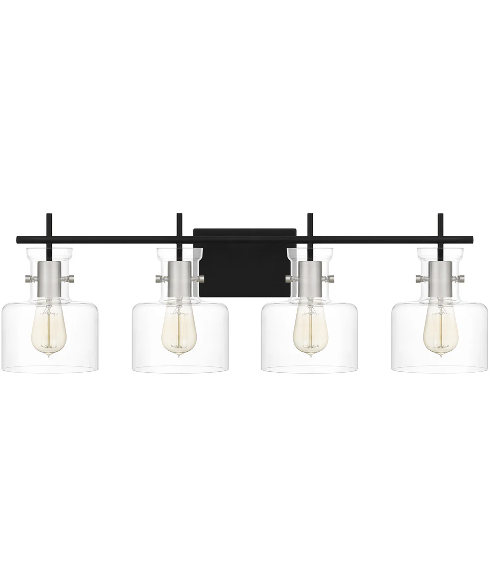 Pensbury Extra Large 4-light Bath Light Matte Black - Image 3